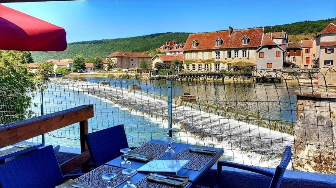 La Truite De La Loue Hotell Quingey Exteriör bild