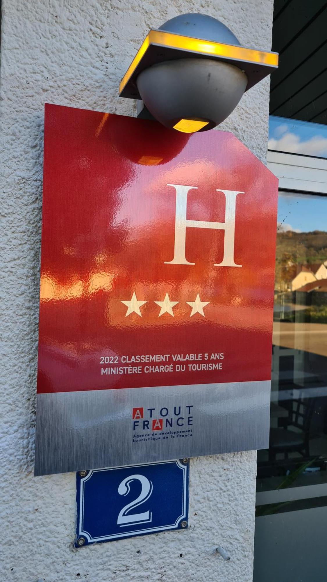 La Truite De La Loue Hotell Quingey Exteriör bild