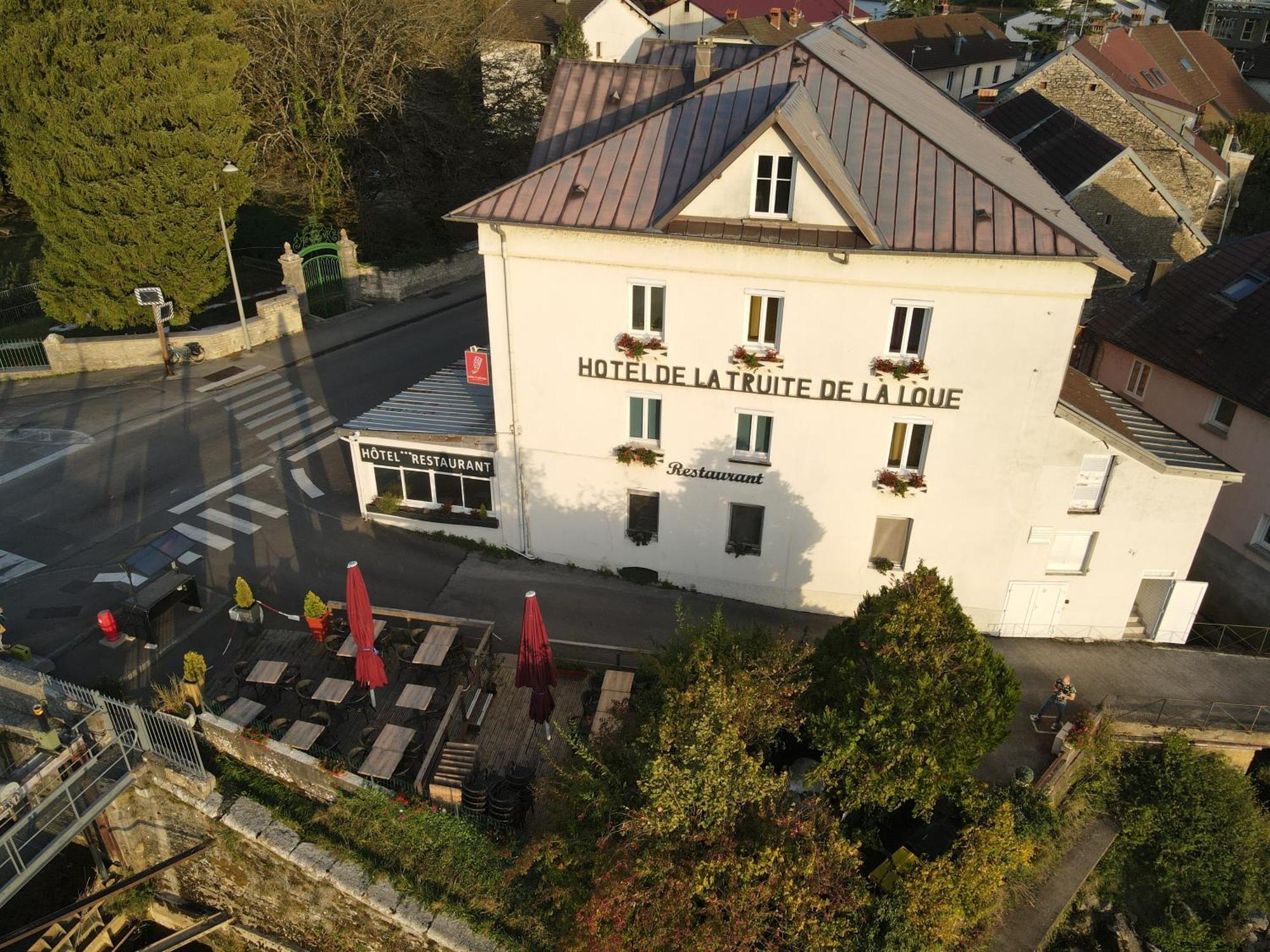 La Truite De La Loue Hotell Quingey Exteriör bild